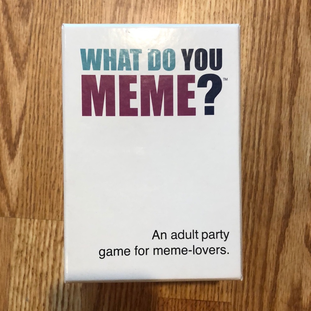 What do you MEME? Adult card game